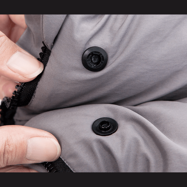 chanceliere-bebe-accessoire-balade-hiver-sorties-parent-avec-bébé-air-frais-boutton-snaps-efficace-