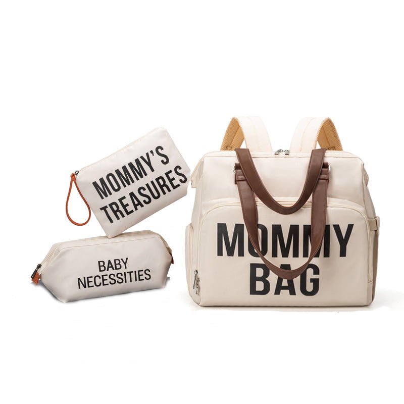 SAC A LANGER - MOMMYBAG - Joie de bébé-blanc-whole-kit-you-will-not-find-a-better-mommy-bag