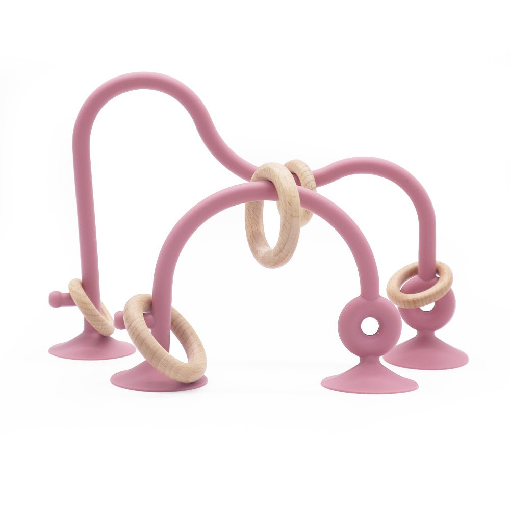 jouet-rose-bebe-apprentissage-spirale-rose-anneau-jouet-eveil
