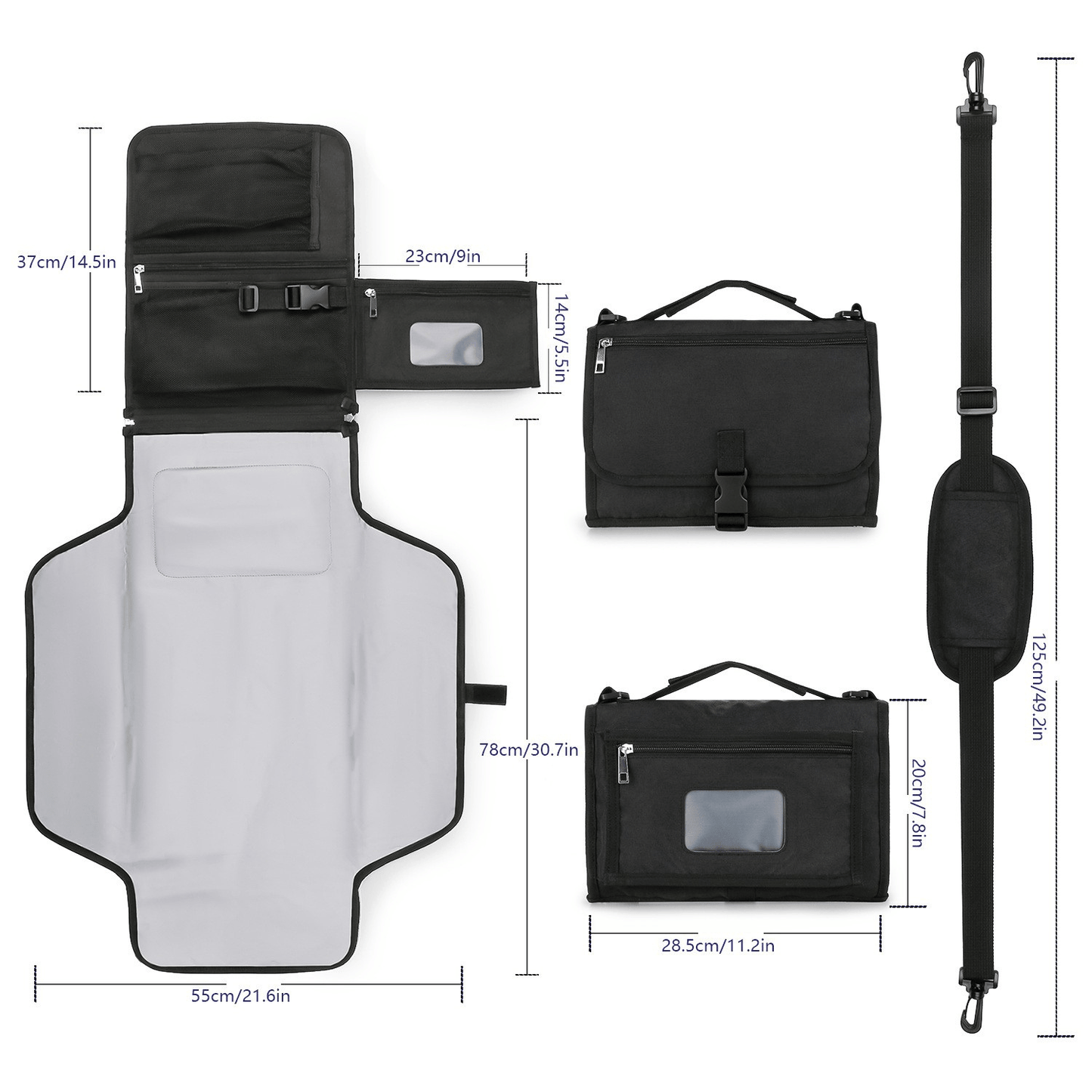Matelas-a-langer-pliable-leger-dimensions-sangles-poussette-portatif-voyage-activite-quotidienne-sortie-exterieur-boutique-joie-de-bebe-accessoire-voyage-bebe