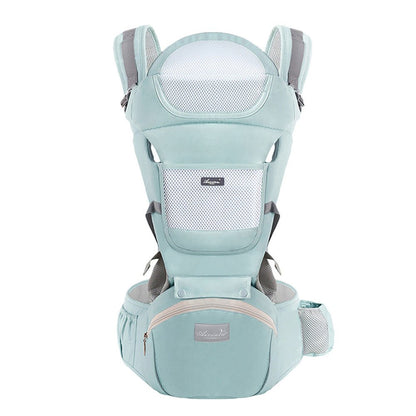 porte-bébé-vert-ergonomique-must-have