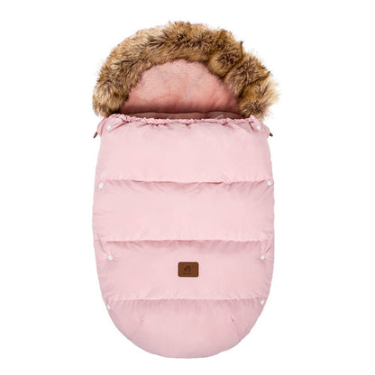 Chanceliere-bebe-promenade-hiver-joie-de-bébé-cocounage-cocon-amour-confortable-doux-chaud-polyvalent-sac-de-couchage-bébé0-rose