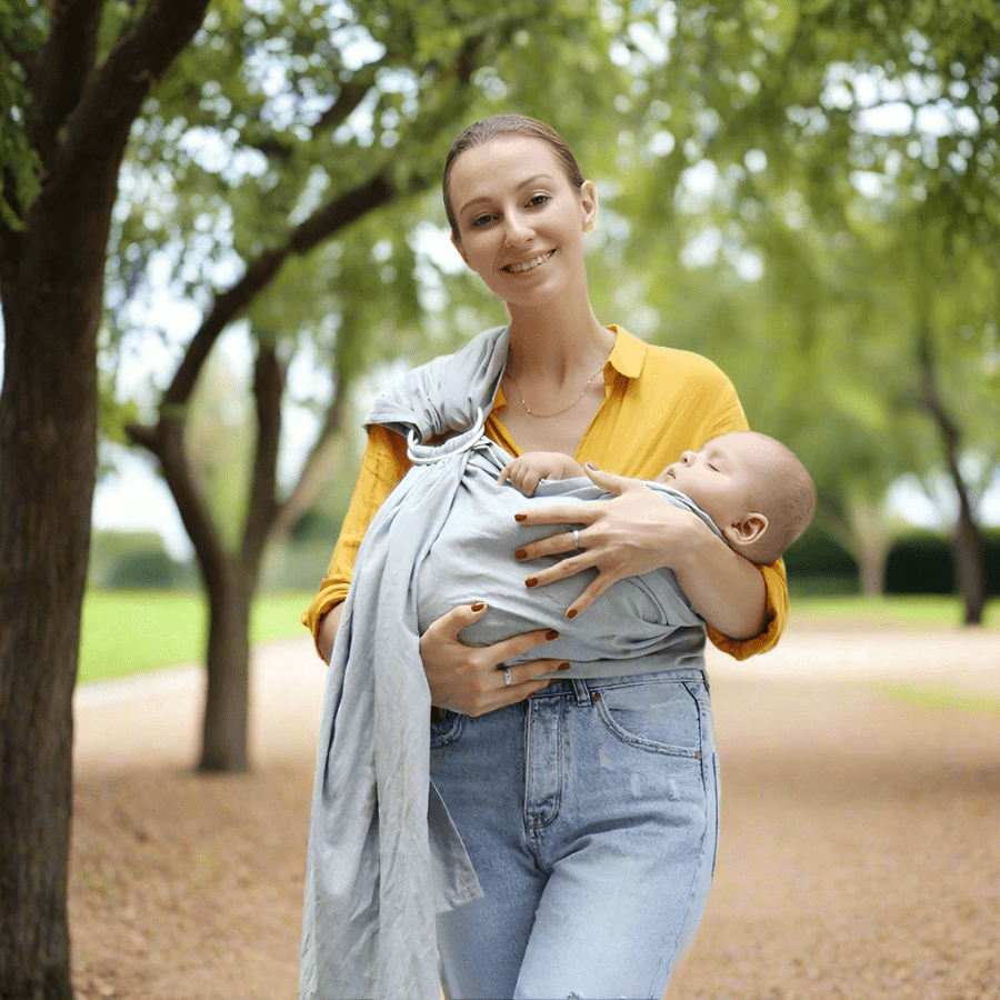 echarpe-de-portage-liberté-mouvement-activité-quotidienne-avec-bébé-main-libre-joie-de-bébé-durable-doux-flexible-simplicité-praticité-joie-de-bébé
