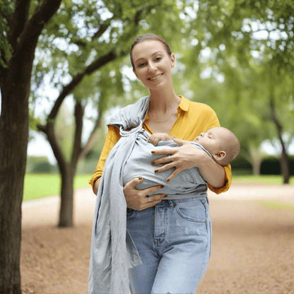 echarpe-de-portage-liberté-mouvement-activité-quotidienne-avec-bébé-main-libre-joie-de-bébé-durable-doux-flexible-simplicité-praticité-joie-de-bébé
