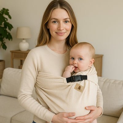 écharpe-de-portage-porte-echarpe-bebe-pince-attache-rapide-manipulation-ajustable-une-main-efficace-rapide-joie-de-bébé