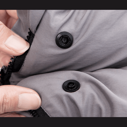chanceliere-bebe-accessoire-balade-hiver-sorties-parent-avec-bébé-air-frais-boutton-snaps-efficace-