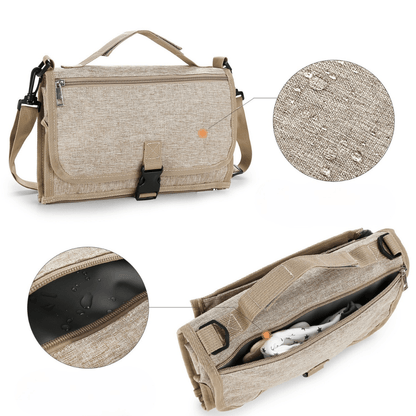 matelas-a-langer-kaki-portable-subtil-pratique-impermeable-poche-separatrice-humide-sec-must-have-sorties-avec-bébé