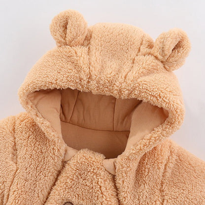 nid-ange-bebe-brun-ourson-oreille-style-animale-nid-d'ange-siege-auto-parent-actif-avec-bébé