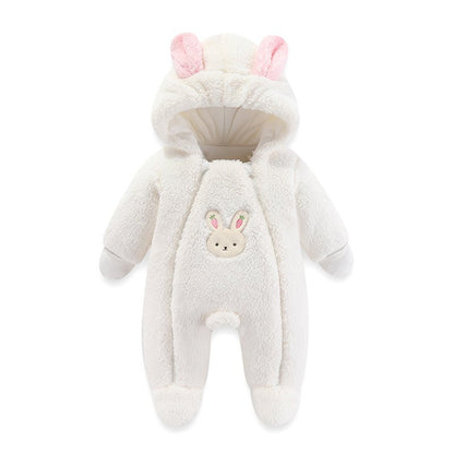 nid-d'ange-blanc-lapin-cocon-douillet-allure-animal-stylé-amusant-joie-de-bébé-bonheur-chaleureux-sieste-bébé-déplacement-voyage