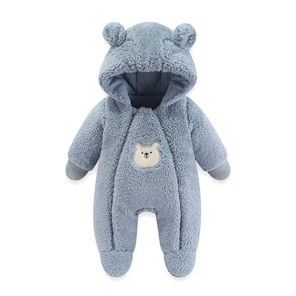 nid-d'ange-bleu-our-oreille-ourson-amusante-gigoteuse-petit-trésor-adorable-cocon-douillet-stylé-attirant-durable-respirant-cadeau-idéal-jeune-parent-multifonctionnel-auto