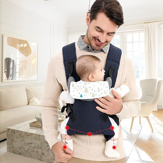 Porte bébé | Physiologique - Joie de bébé