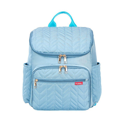 sac-a-langer-bleu-ciel-multifonctionnel-rouge-poche-élastique-isothermique-bibreon-espace-genereux-sac-de-voyage-transport-bébé-joie-de-bébé-accessoires-déplacement-nourrisson