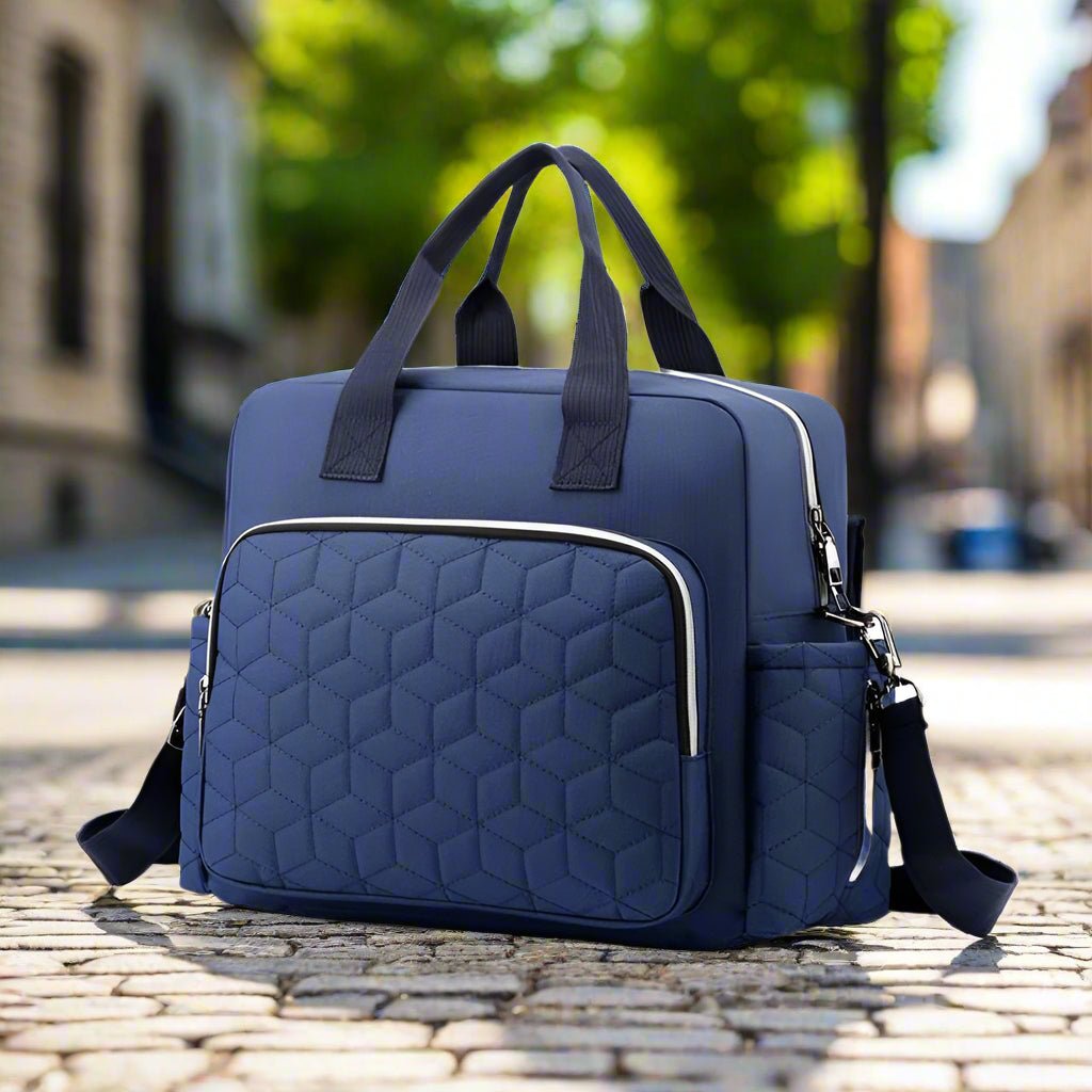 sac-a-langer-sac-a-main-a-langer-sac-bandoulière-bleu-foncé-cute-chic-mode-parents-parc-voyage-joie-de-bébé