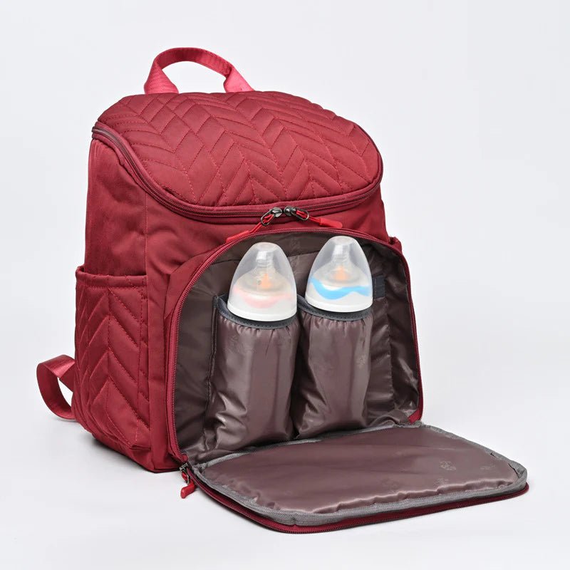 sac-a-langer-rouge-compartiement-biberons-sac-bandouliere