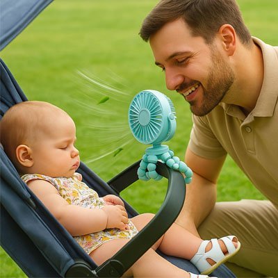 ventilateur-bebe-pince-attache-universelle-fixation-idéale-poussette-tous-types-transport-bébé-joie-de-bébé